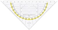 Geodriehoek Aristo 1552 160mm 1 Stuk