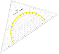 Geodriehoek Aristo 1555/2 225mm met greep 1 Stuk-1