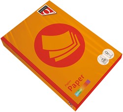 Papier copieur Quantore Colour A4 160g orange 250 feuilles 250 Vel