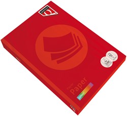 Papier copieur Quantore Colour A4 160g rouge vif 250 feuilles 250 Vel