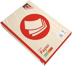 Papier copieur Quantore Colour A4 160g crème 250 feuilles 250 Vel