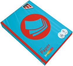 Papier copieur Quantore Colour A4 120g bleu azur 250 feuilles 250 Vel