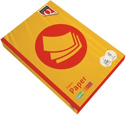Papier copieur Quantore Colour A4 120g jaune intense 250 feuilles 250 Vel
