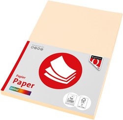 Papier copieur Quantore Colour A4 120g crème 100 feuilles 100 Vel