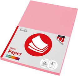 Papier copieur Quantore Colour A4 120g rose 100 feuilles 100 Vel