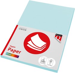 Papier copieur Quantore Colour A4 120g bleu clair 100 feuilles 100 Vel