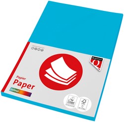 Kopieerpapier Quantore Col-100 A4 120gr azuurblauw 100 Vel