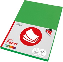 Papier copieur Quantore Colour A4 120g vert gazon 100 feuilles 100 Vel