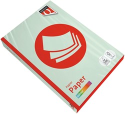 Kopieerpapier Quantore Colour A4 120gr lichtgroen 250 Vel