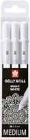 Feutre gel Sakura Gelly Roll Classic 08 set 3 pièces blanc 3 Set-2