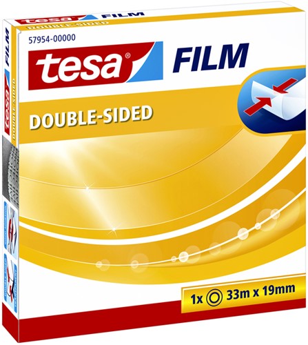 Ruban adhésif double face Tesa Film 19mmx33m 1 Stuk