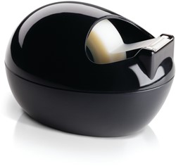 Dévidoir Scotch By Karim Rashid noir + 1 rouleau Magic tape 19mmx7,5m 1 Stuk