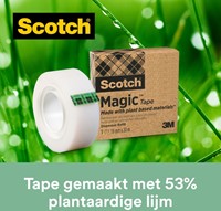 Ruban adhésif Scotch Magic 900 19mmx30m invisible mat 1 Stuk-2