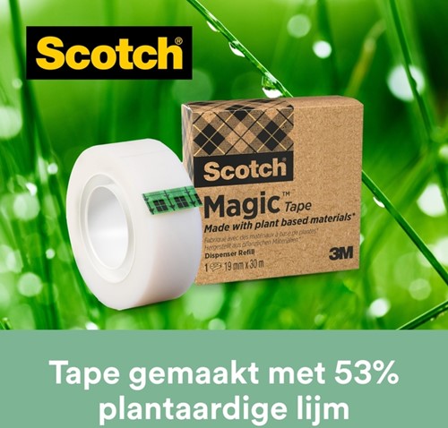 Ruban adhésif Scotch Magic 900 19mmx30m invisible mat 1 Stuk-2