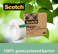 Ruban adhésif Scotch Magic 900 19mmx30m invisible mat 1 Stuk-1