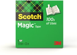 Ruban adhésif Scotch Magic 810 33mx19mm invisible mat 1 Stuk