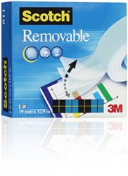 Ruban adhésif Scotch 811 33mx19mm invisible amovible mat 1 Stuk