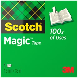 Ruban adhésif Scotch Magic 810 12mmx33m invisible mat 1 Stuk