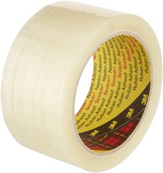 Ruban d'emballage Scotch 371 66mx50mm transparent PP 6 rouleaux 6 Rol