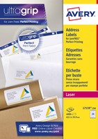 Etiquette Avery L7159-250 63,5x33,9mm blanc 6000 pièces 250 Vel