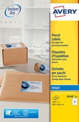 Etiquette Avery J8166-25 99,1x93,1mm blanc 150 pièces 25 Vel