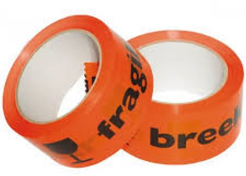 Waarschuwingstape IEZZY breekbaar 50mmx66m or/zw 1 Rol-6