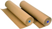 Papier d'emballage IEZZY 70cmx220m 70g kraft brun 1 Stuk-2