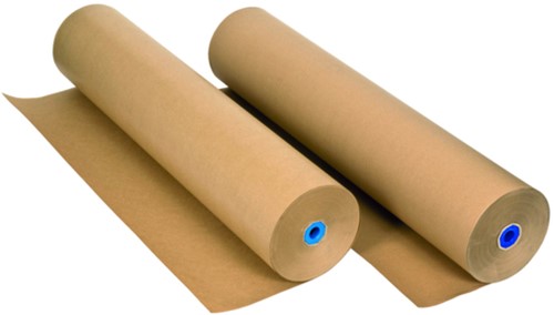 Papier d'emballage IEZZY 70cmx220m 70g kraft brun 1 Stuk-2