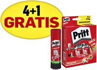 Bâton de colle Pritt 43g pack promo 4+1 gratuit 5 Stuk