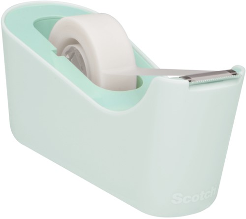 Dévidoir Scotch C18 menthe + 1 rouleau Magic 33mx19mm 1 Stuk
