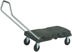 Chariot de transport Rubbermaid Triple Trolley pliable 227kg noir 1 Stuk