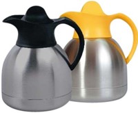Pot isotherme à café IEZZY 1 litre inox couvercle noir 1 Stuk-2