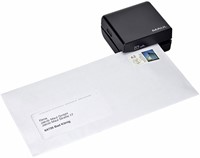 Ouvre-lettres électrique MAUL 74x70x40mm + 4 piles noir blister 1 Stuk-2
