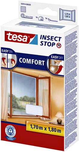 Insectenhor tesa raam 1.7x1.8m wit 1 Stuk-3