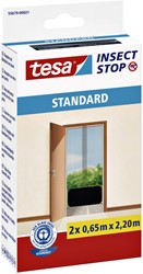 Moustiquaire tesa® Insect stop STANDARD porte 2x 0,65x2.20m anthracite 1 Stuk