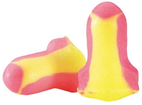 Bouchon d’oreille Honeywell Howard Leight Laser 7-10mm jaune/rose 200 paires 200 Paar