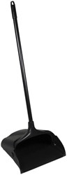 Stofblik Rubbermaid Exec Lobby lange steel zwart 1 Stuk