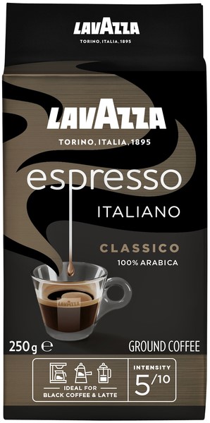 Café moulu Lavazza Caffè Espresso 250g 250 Gram bij Bonnet Office Supplies