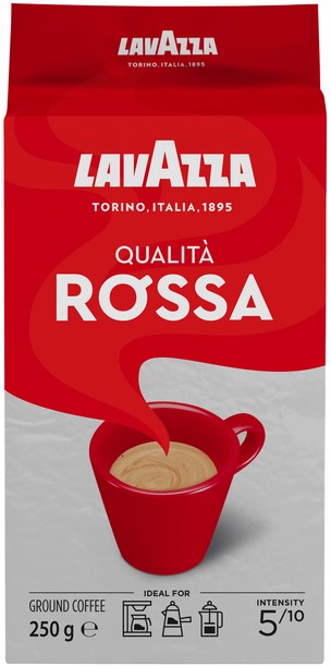 Café moulu Lavazza Qualita Rossa 250g 250 Gram bij Bonnet Office Supplies