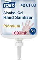 Gel hydroalcoolique mainTork S1 Premium 420103 non parfumé 1000ml 1000 Milliliter