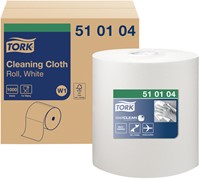 Chiffon de nettoyage Tork W1 Premium 510104 1 épaisseur 380m blanc 1000 Vel