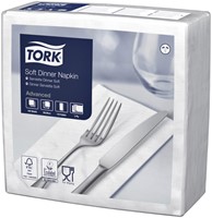 Dinerservet Tork Advanced achtstevouw 100 vel wit 100 Vel
