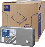 Serviette Tork Advanced 477205 2 épaisseurs pli 1/4 328x325mm gris 200 pièces 200 Vel-2