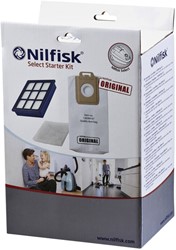 Stofzuigerzak Nilfisk Select starterkit 4 stuks 4 Stuk