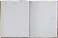 Agenda 2027 Brepols Ecotiming Kazar 7 jours/2 pages assorti 1 Stuk-2