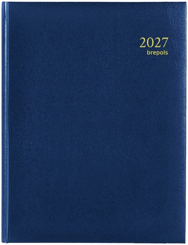 Agenda 2027 Brepols Ambassador Lima 1d/1p blauw 1 Stuk