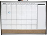 Tableau mixte Planning magnétique/liège Nobo 58,5x43cm incurvé 1 Stuk
