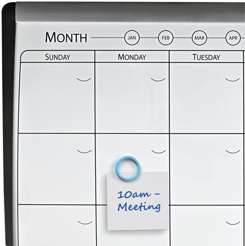 Tableau mixte Planning magnétique/liège Nobo 58,5x43cm incurvé 1 Stuk-3