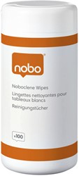 Lingettes Nobo pour tableau blanc pot de 100 pièces 100 Stuk