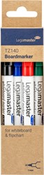 Marqueur tableau blanc Legamaster TZ100 ogive 1mm assorti 4 pièces 4 Stuk